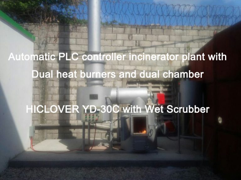 Automatic-PLC-controller-incinerator-plant-with-Dual-heat-burners-and-dual-chamber-HICLOVER-YD-30C-with-Wet-Scrubber.jpg